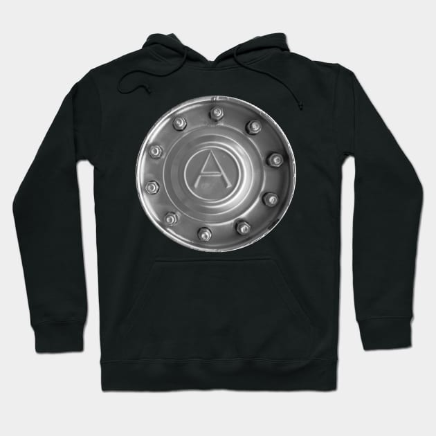 Atkinson vintage lorry wheel logo Hoodie by soitwouldseem